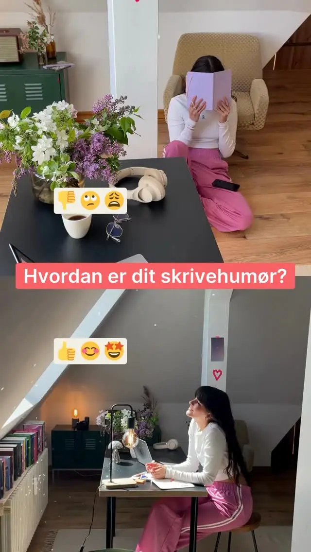 Intet imellem!😂 Hvad er status på skriveriet?📝

Uanset, hvordan skrivehumøret er, så hepper vi på jeres skriveprojekter!🤩📚👏

God weekend!🥰
.
.
.
.
.
#forfatterliv #bookstagram #dklit #forfatterspire #skrivning #forfatter #skrivelyst #skrive