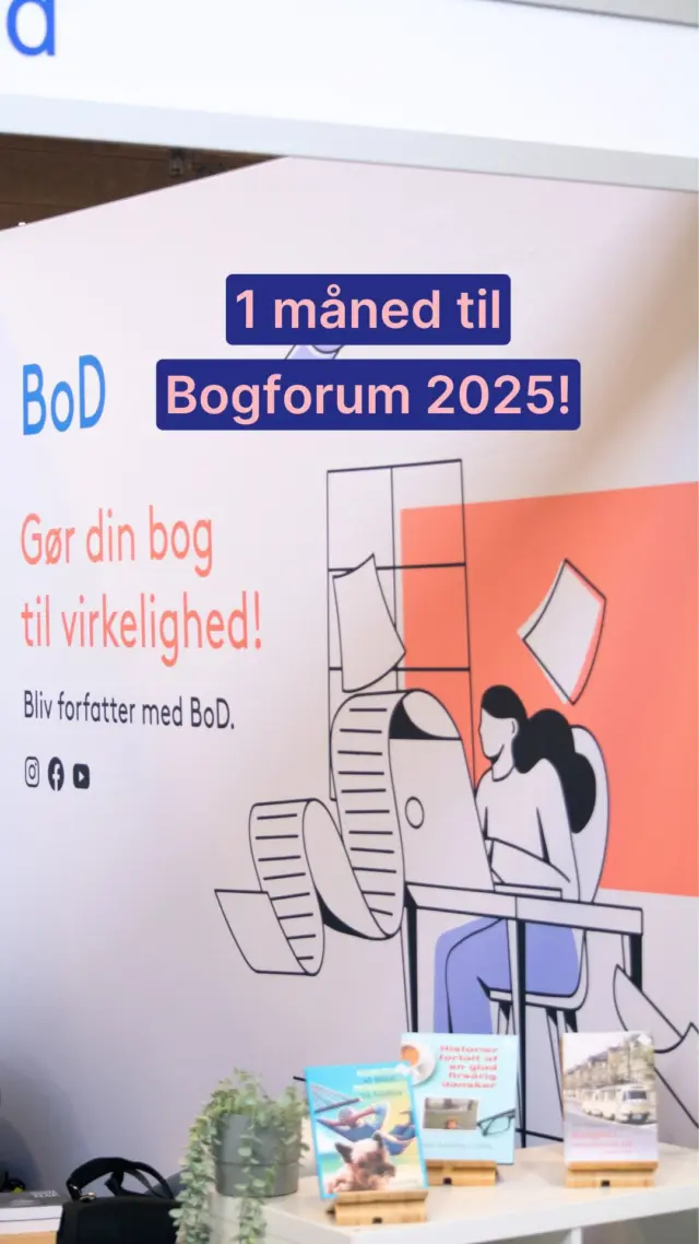 Vi nærmer os med hastige skridt!🤩 Årets største bogmesse rykker nærmere, og vi glæder os til at se nye og gamle forfattere på vores stand👏
Vi står klar til en snak om bogudgivelse og alt, hvad det indebærer🤗 Måske du stadig overvejer, om du overhovedet skal kaste dig ud i projektet? Eller du er midt i skrivefasen og vil have sparring til, hvilken udgivelsesform, der er den bedste for din bog? Eller du vil høre, hvilke muligheder der er for hjælp til fx design og opsætning af bogen?📚 Så kig endelig forbi!
Du finder mere info på vores blog via link i bio - og programmet bliver opdateret løbende!😊
.
.
.
.
#bogforum #bogforum2025 #selvudgivelse #bøger #dklit #forfatter #forfatterliv #forfatterdrøm #forfatterspire #bogelsker #bognørd #bogudgivelse #bogprojekt #bogstagram️ #bookstagram #books #skrivelyst #skrive #skrivetips #skriveglæde #skriveri