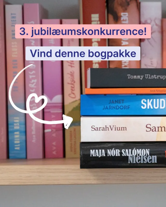 ✨ Vind endnu en bogpakke!📚 Vi fejrer stadig vores 20 års jubilæum hos BoD Danmark!🎉

Læs mere om BoD Danmarks udvikling over årene på bloggen(🔗link i bio). Men ingen jubilæum uden fejring!🎉 Derfor afholder vi i øjeblikket forskellige konkurrencer for både læse- og skriveglade, så hold godt øje her på profilen👀

I denne konkurrence udlodder vi en bogpakke med skønlitteratur, som indeholder disse bøger:
🔖 Sammenstød af Sarah Vium (roman) 
🔖 Neorodivergens af Maja Nór Salómon (ungdomsroman) @majanorsalomon_forfatter
🔖 Skudhuller af Janet Jarndorf (krimi) @janetjarndorf_
🔖 Under overfladen af Tommy Ulstrup (krimi) @andersenogcordtzkrimiserie
🔖 Fra hytterne af Henrik Pontoppidan (novellesamling)

Sådan deltager du:
👉 Følg @bod_danmark her på Instagram
💙 Like dette opslag
🙋‍♂️ Kommentér opslaget og tag gerne en læsehest!

OBS! Konkurrencen slutter på onsdag d. 17. december kl. 23.  Vinderen trækkes ved tilfældig lodtrækning og får besked torsdag d. 18. december✨

Mere info til de forskellige bøger finder du i vores bogshop via link i bio🔗

Konkurrencen er ikke på nogen måde forbundet med Instagram. Du kan finde vores generelle betingelser for deltagelse i konkurrencer via link i bio.
.
.
.
.
.
#konkurrence #vindbøger #bogkonkurrence #bøger #boganbefaling #bogelsker #læselyst #giveaway